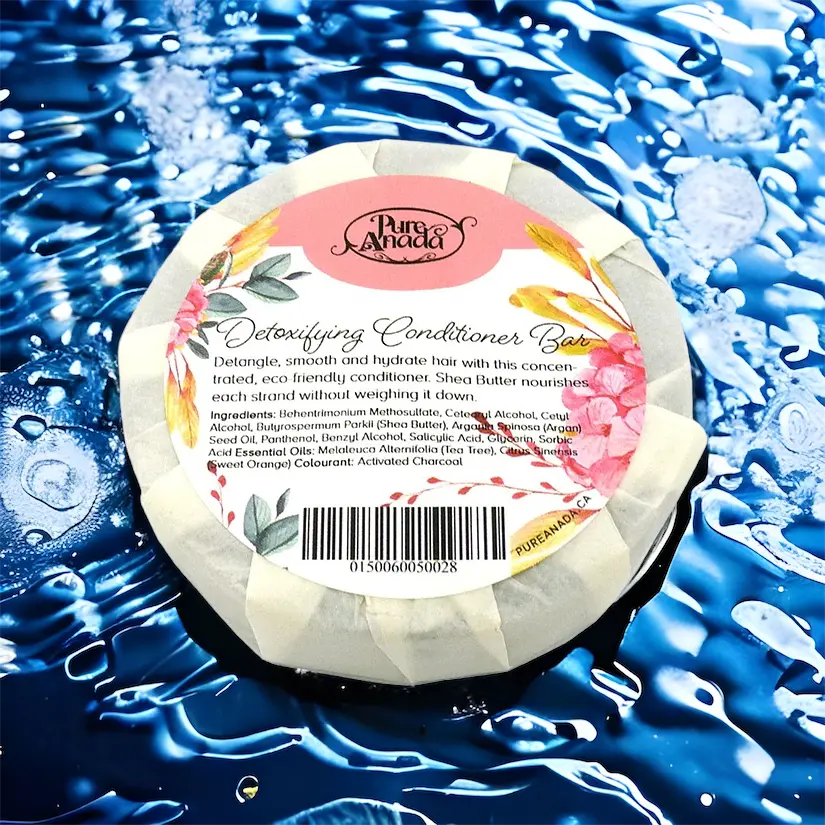 Detoxifying (Tea Tree & Sweet Orange) Natural Conditioner Bar - Pure Anada 1