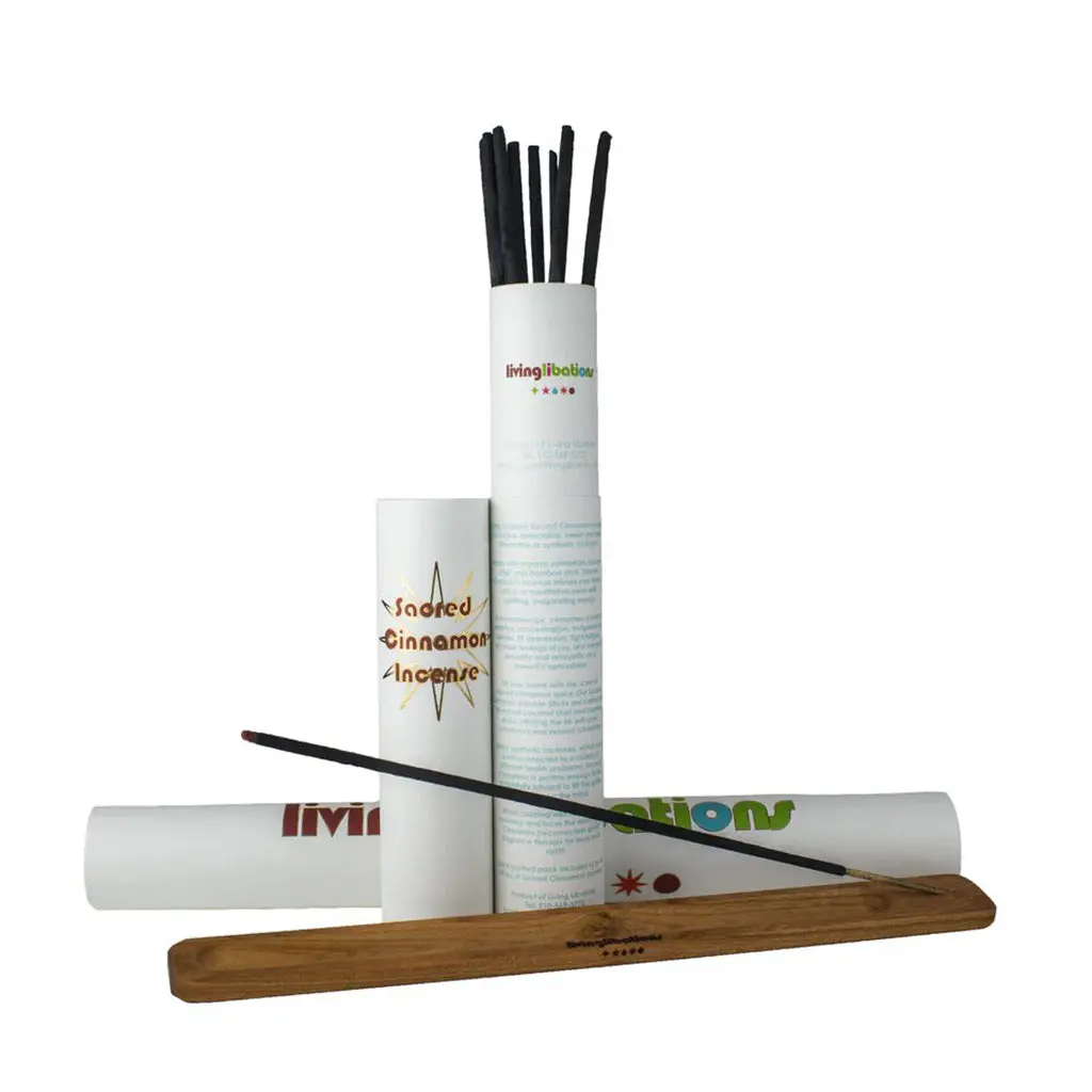 Incense - Sacred Cinnamon 1 Pack - Living Libations 2