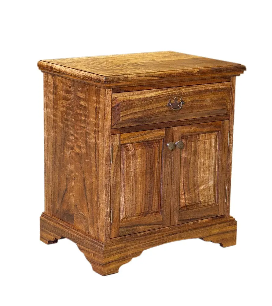 Kamuela Nightstand, 1 Drawer With Doors 1