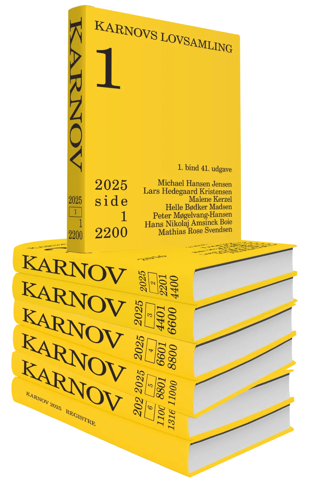 Karnovs Lovsamling 2025 - Abonnement 1