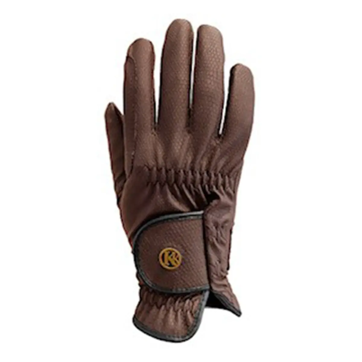 Kunkle Brown Equestrian Show Gloves – Fits All Hand Sizes
