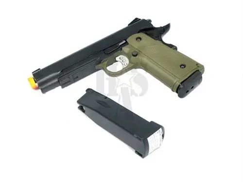 Kjw Full Metal Model .45 Tactical Hi-Capa Gas - Co2 Blowback (Od 1