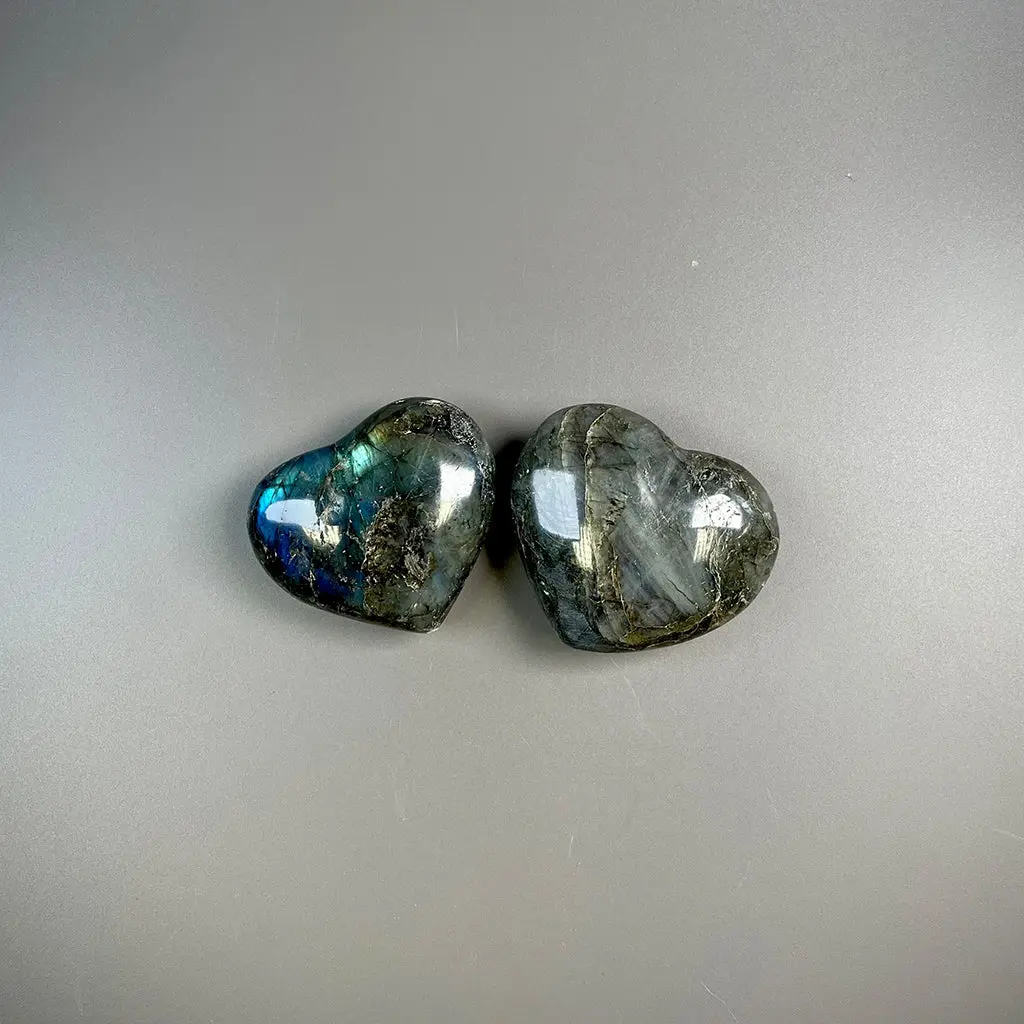 Labradorite Heart Ethically Sourced - Large 4
