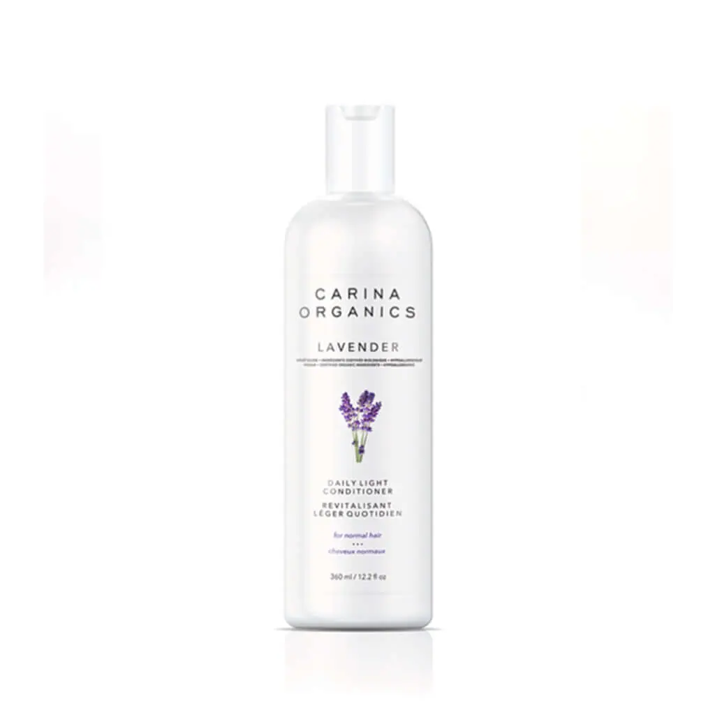 Lavender Daily Light Conditioner 360Ml - Carina Organics 1