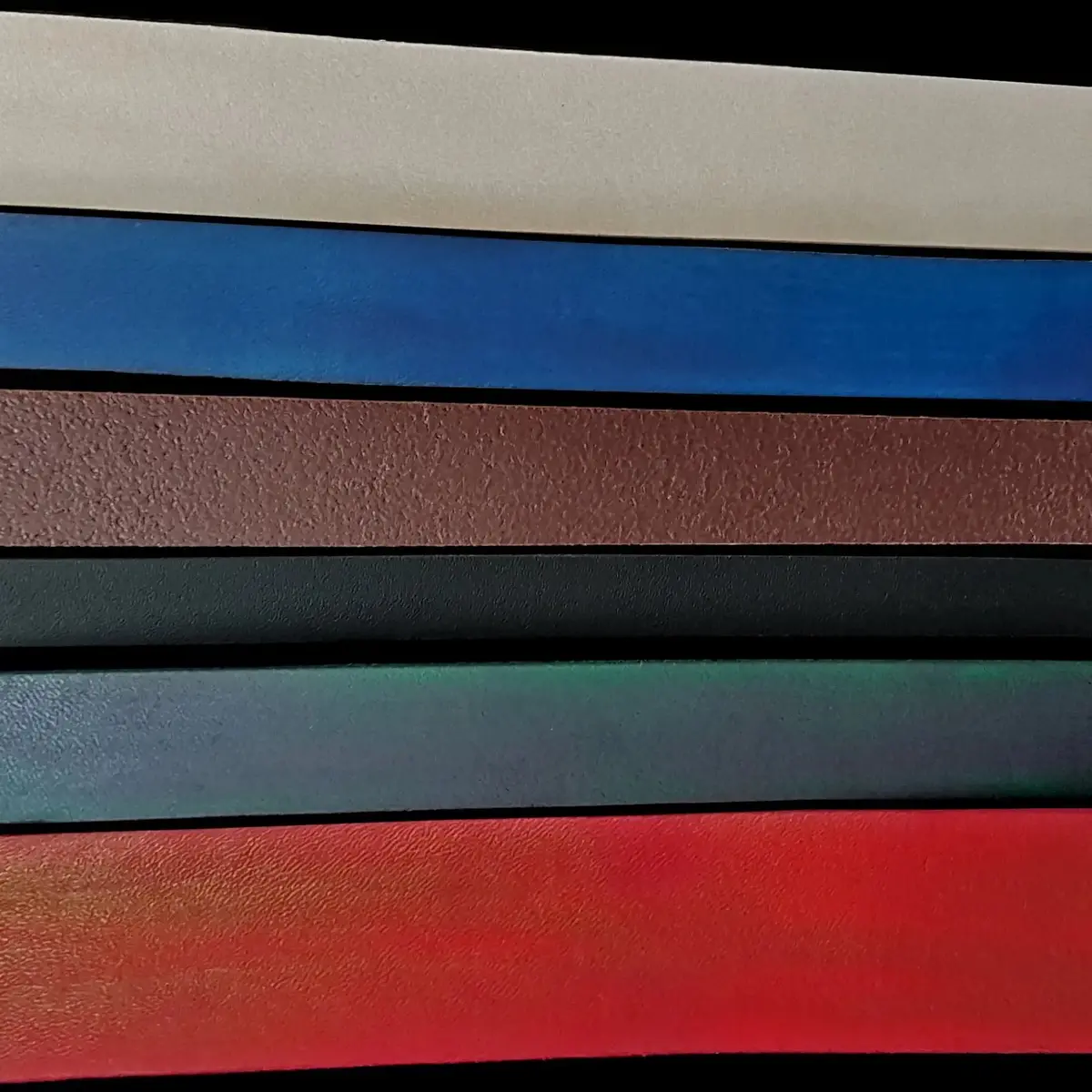 12Mm (0.5 Inch) Wide Leather Belt Strap 1