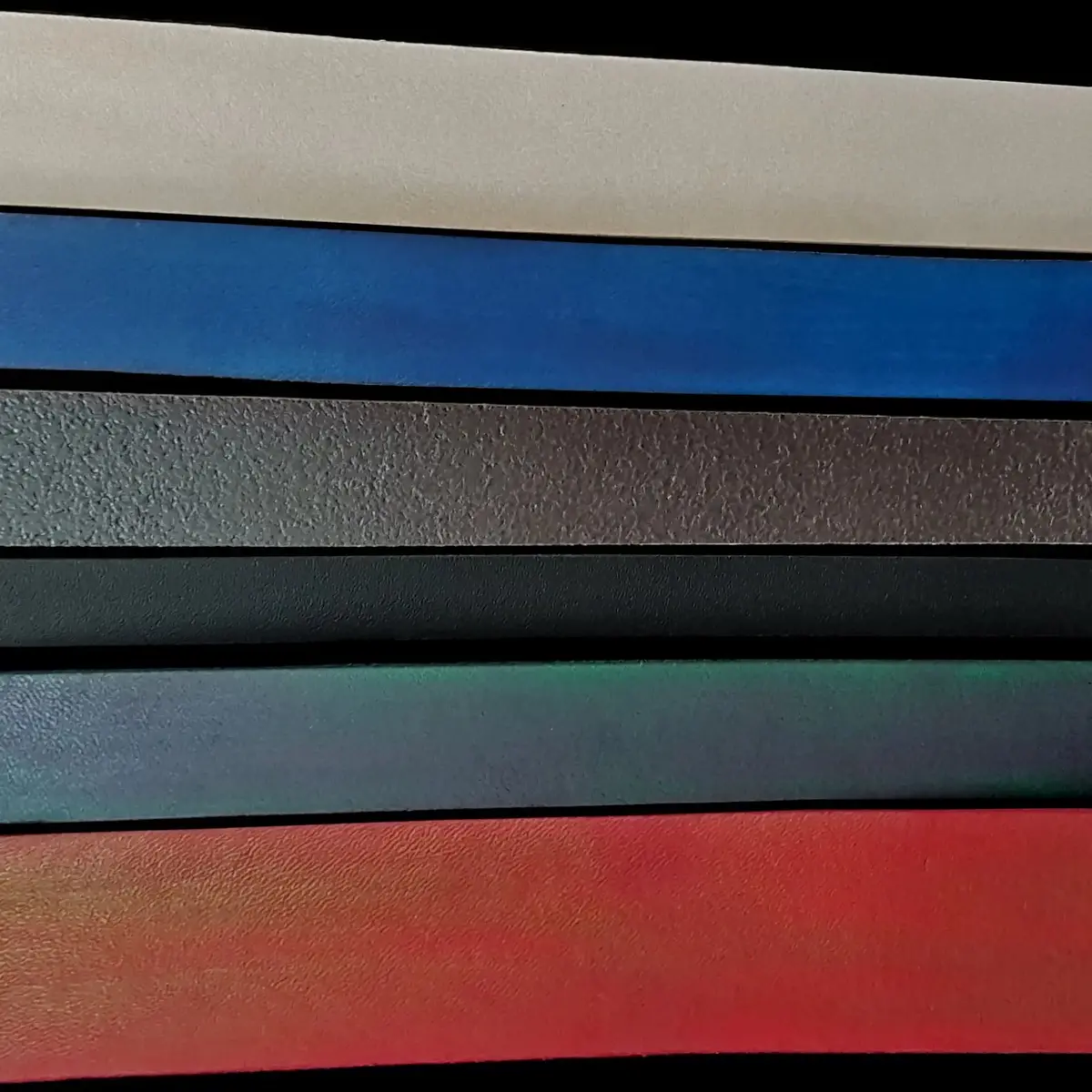 15Mm (0.6 Inch) Wide Leather Belt Strap 1