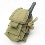 Condor Tan Molle Hhr Pouch - Hand Held Radio 1
