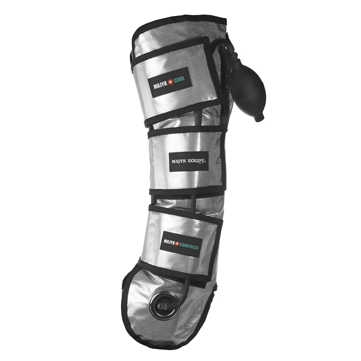 Majyk Equipe Cool Compression Gel Ice Boots Silver 1