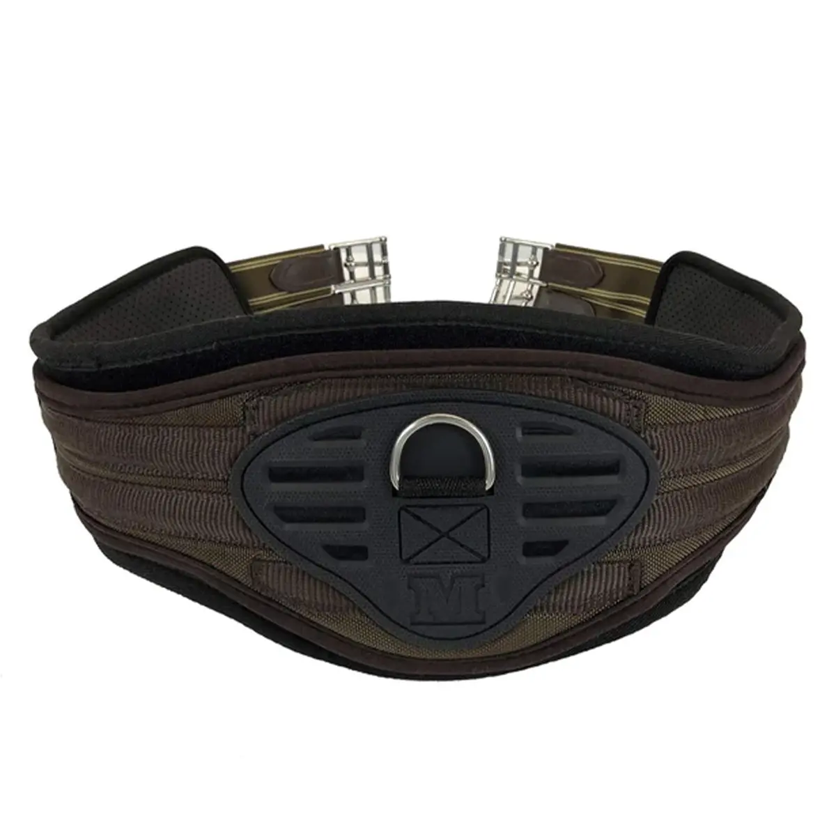 Majyk Equipe Ergonomics "Superhorse " Contoured Jump Girth With Detachable Liner Black Or Brown 3