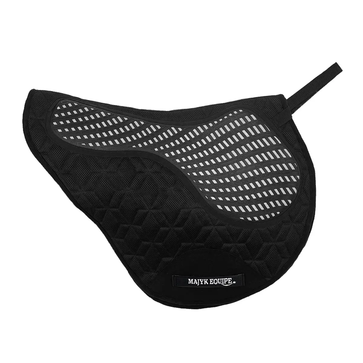Majyk Equipe Xc Pad Non Slip Cool Mesh With Impact Protection Black 1