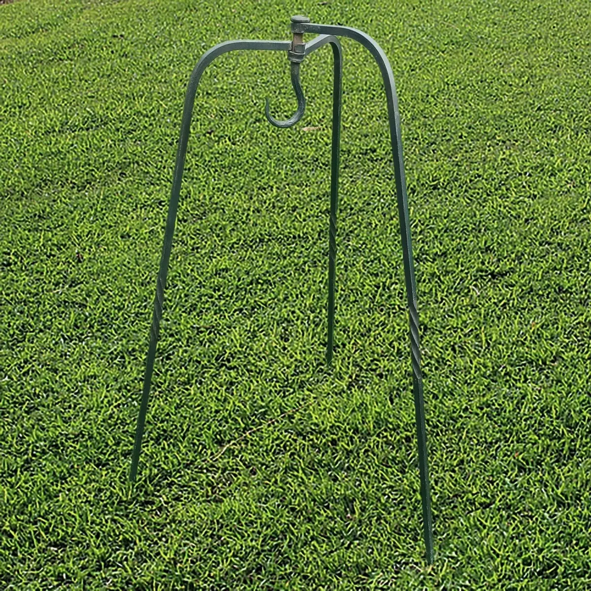 Hand-Forged Iron Tripod Cooking Stand 1