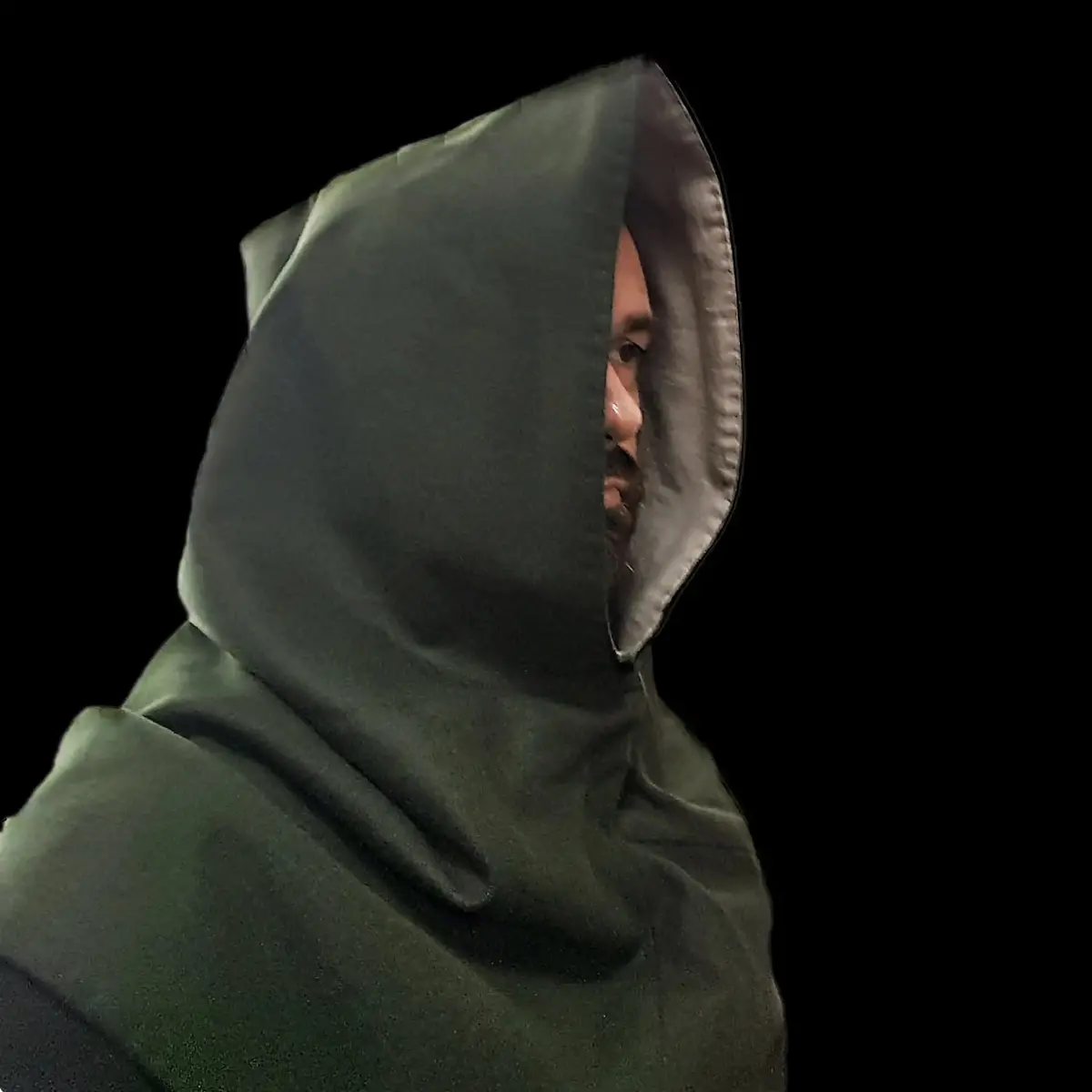 Authentic Viking Reenactment Wool Viking Hood From Skjoldehamn 1
