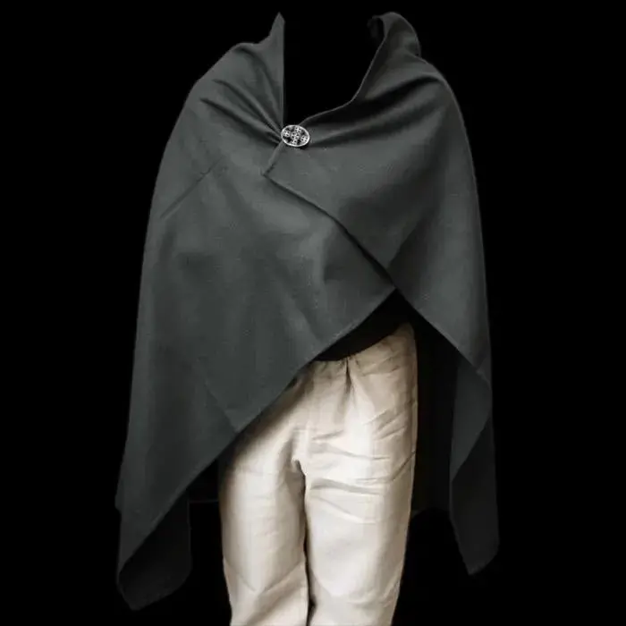 Handmade Wool Viking Cloak 1