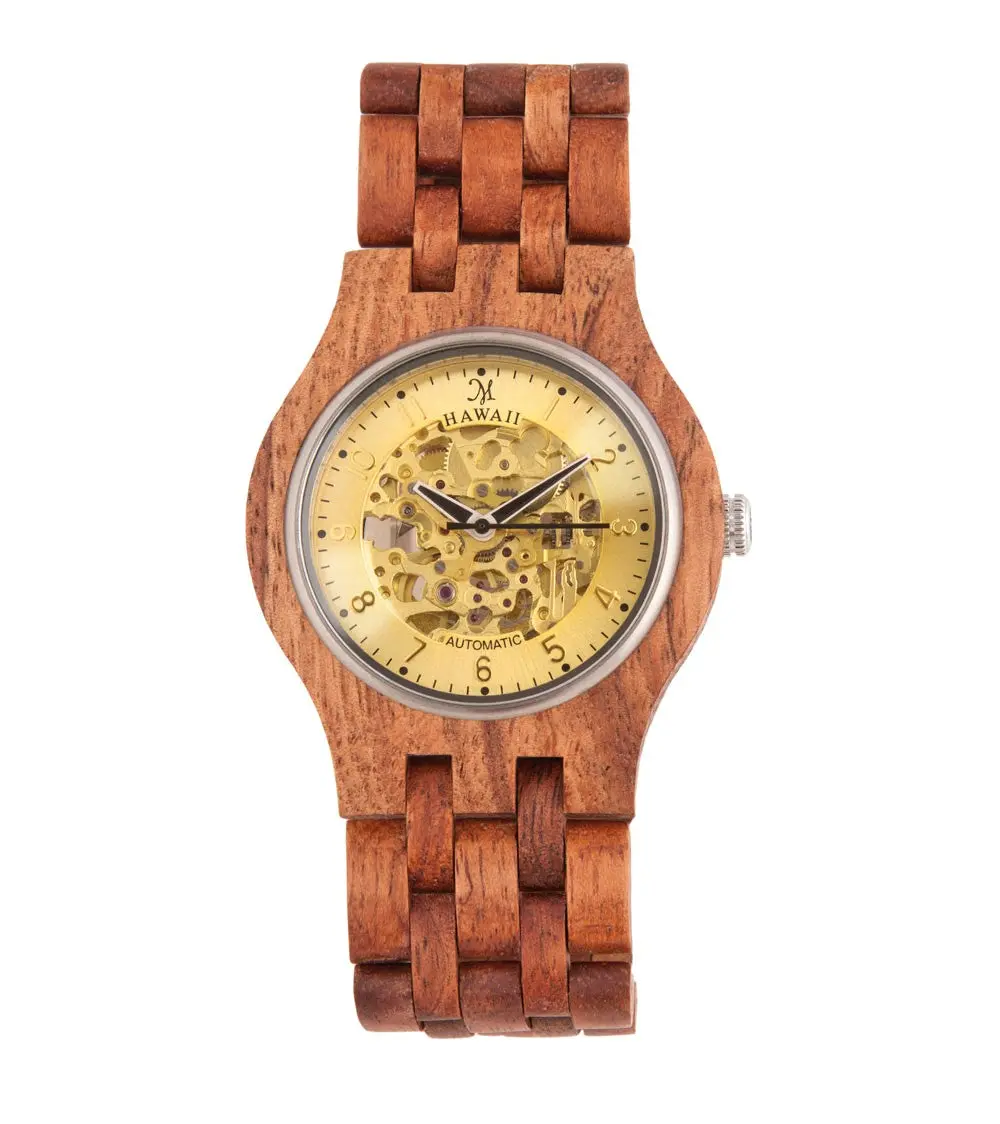Koa Monarch, Self-Winding Automatic Gold-14059 2