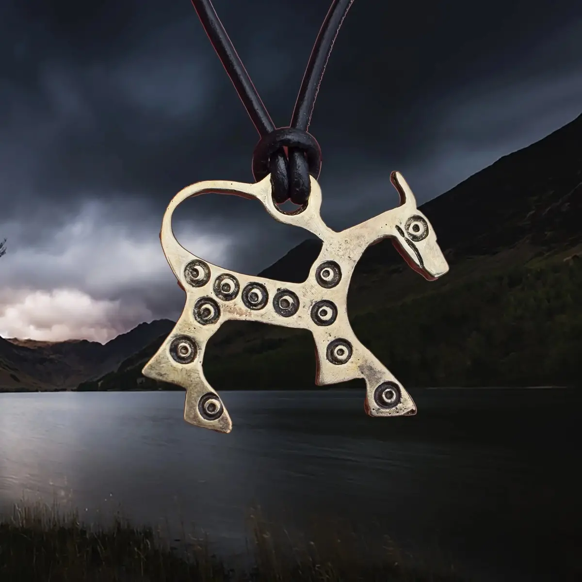 Bronze Replica Viking Horse Pendant From Novgorod 1