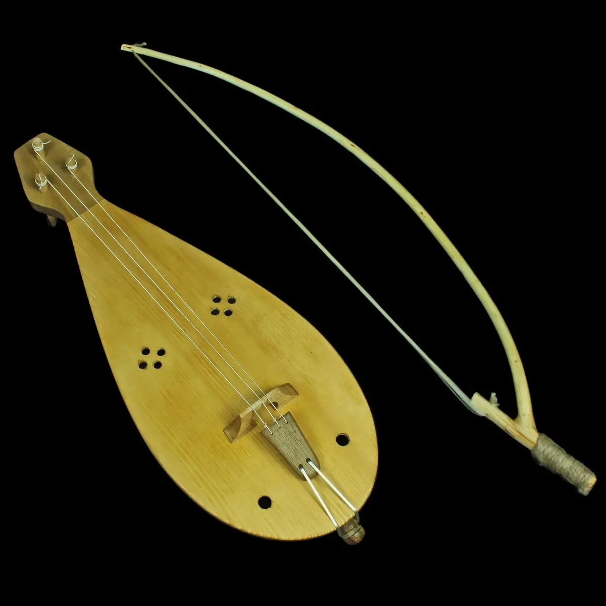 Handmade Dark Age Rebec 1