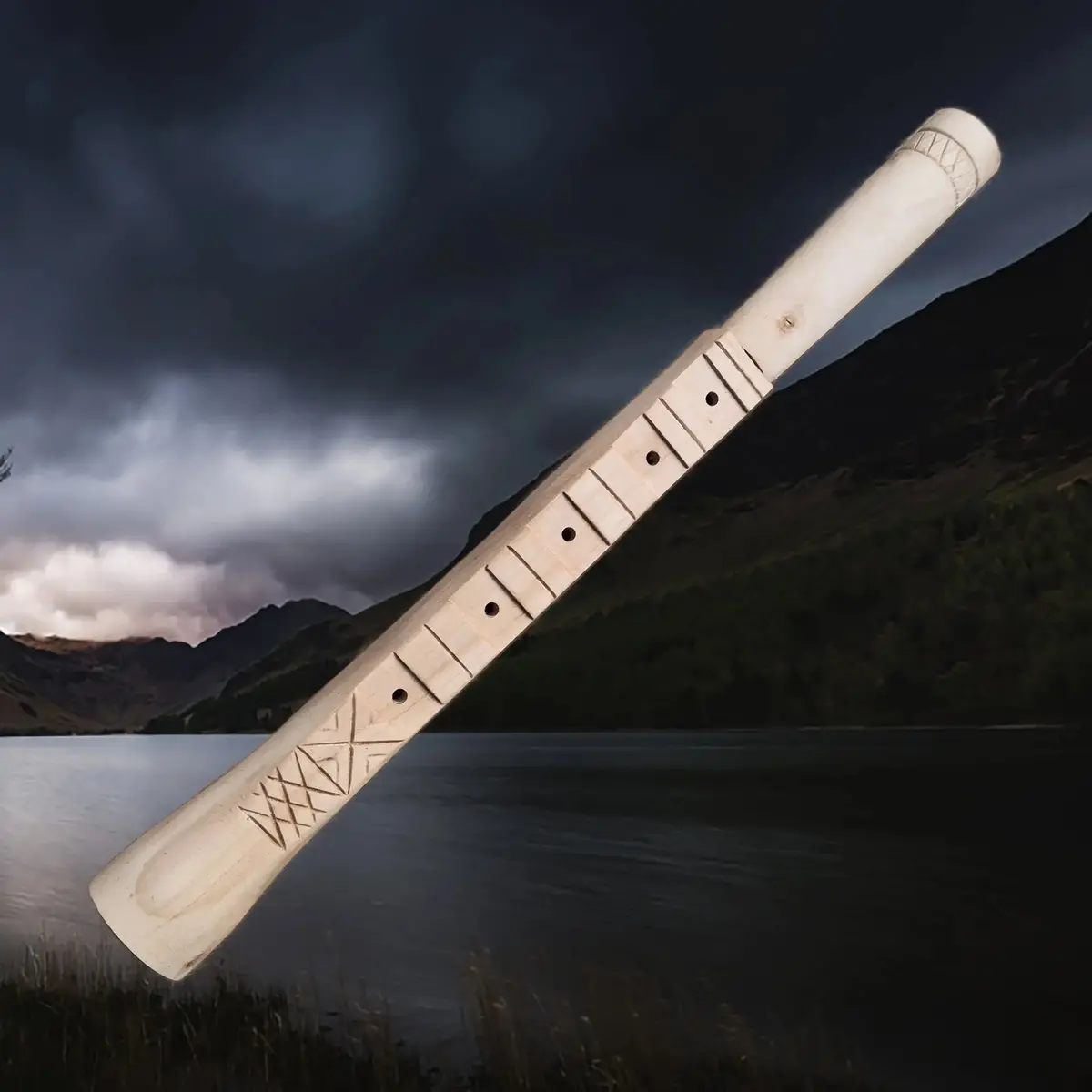Handmade Viking Age Pipe Flute Replica From Hungate, York 1