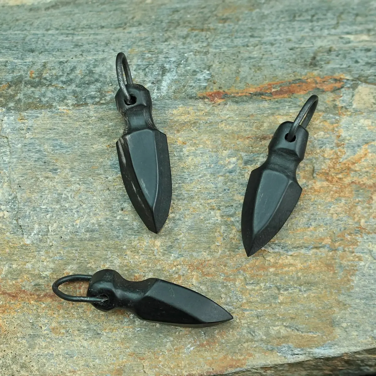 Black Horn Odin Spear Pendant 1