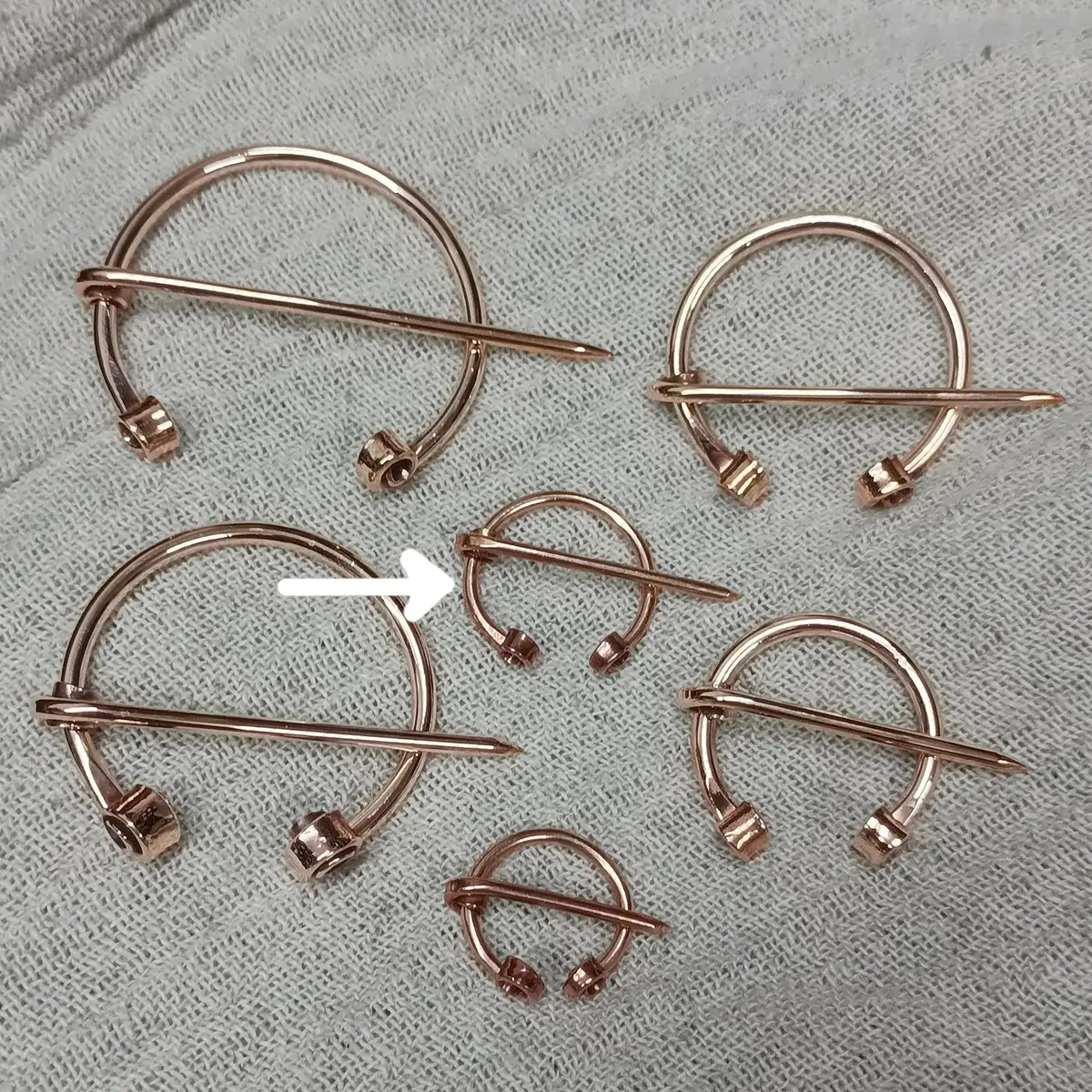 Bronze Clothes Pin / Cloak Pin / Fibula 2