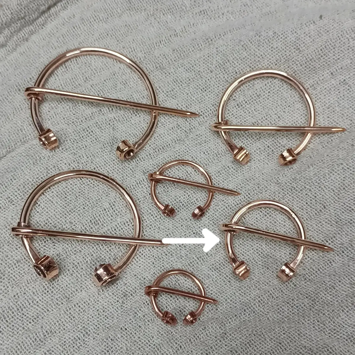 Bronze Clothes Pin / Cloak Pin / Fibula 3
