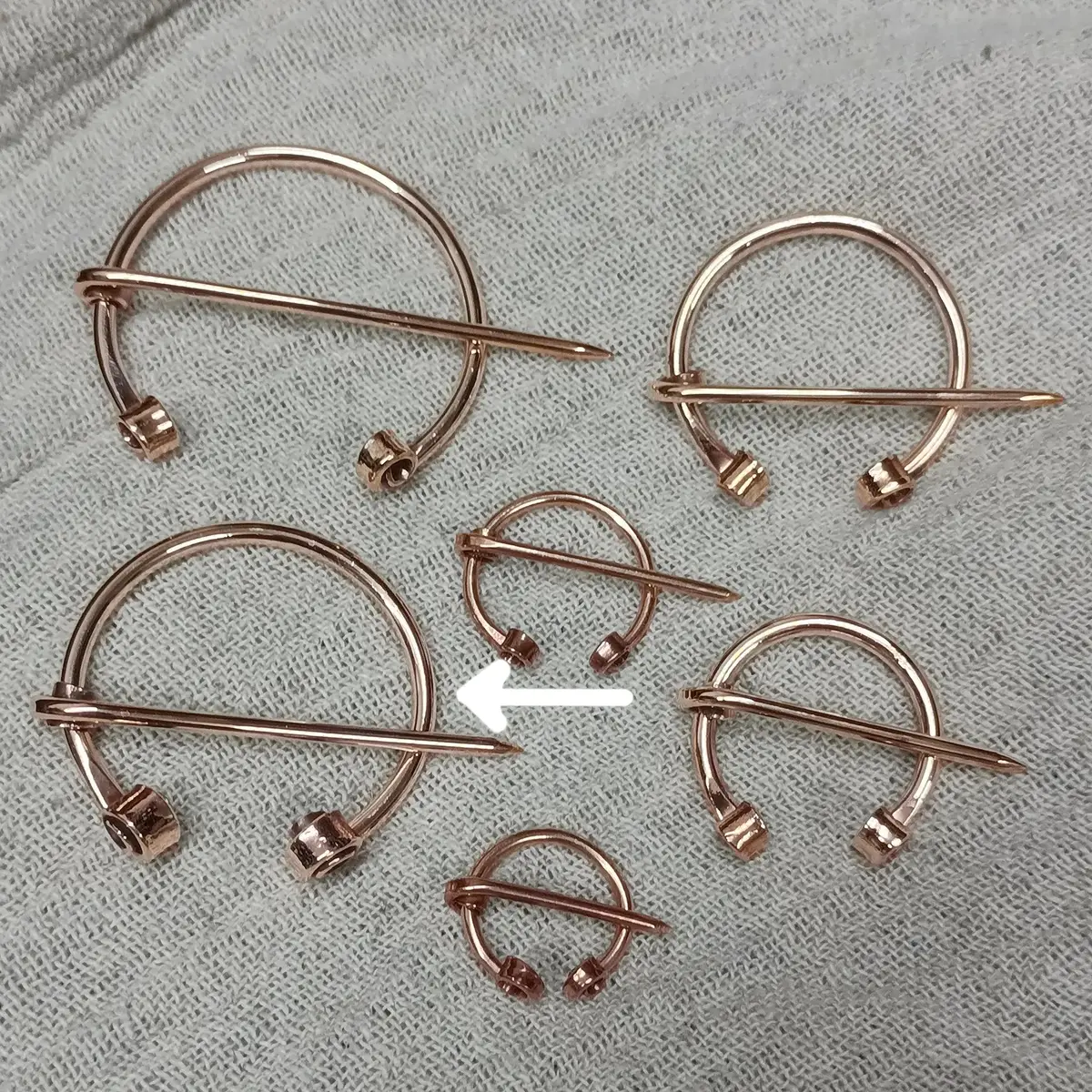 Bronze Clothes Pin / Cloak Pin / Fibula 4