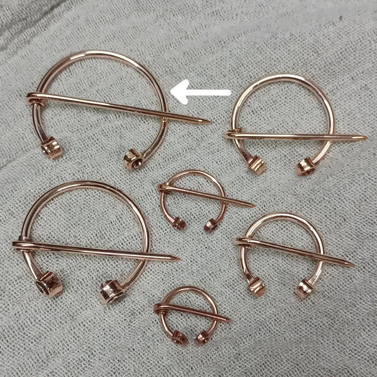 Bronze Clothes Pin / Cloak Pin / Fibula 5