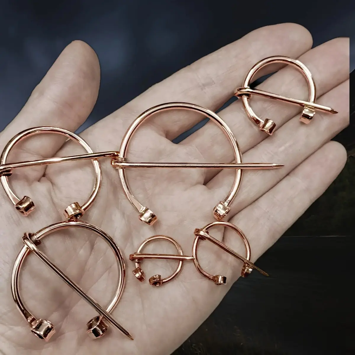 Bronze Clothes Pin / Cloak Pin / Fibula 1