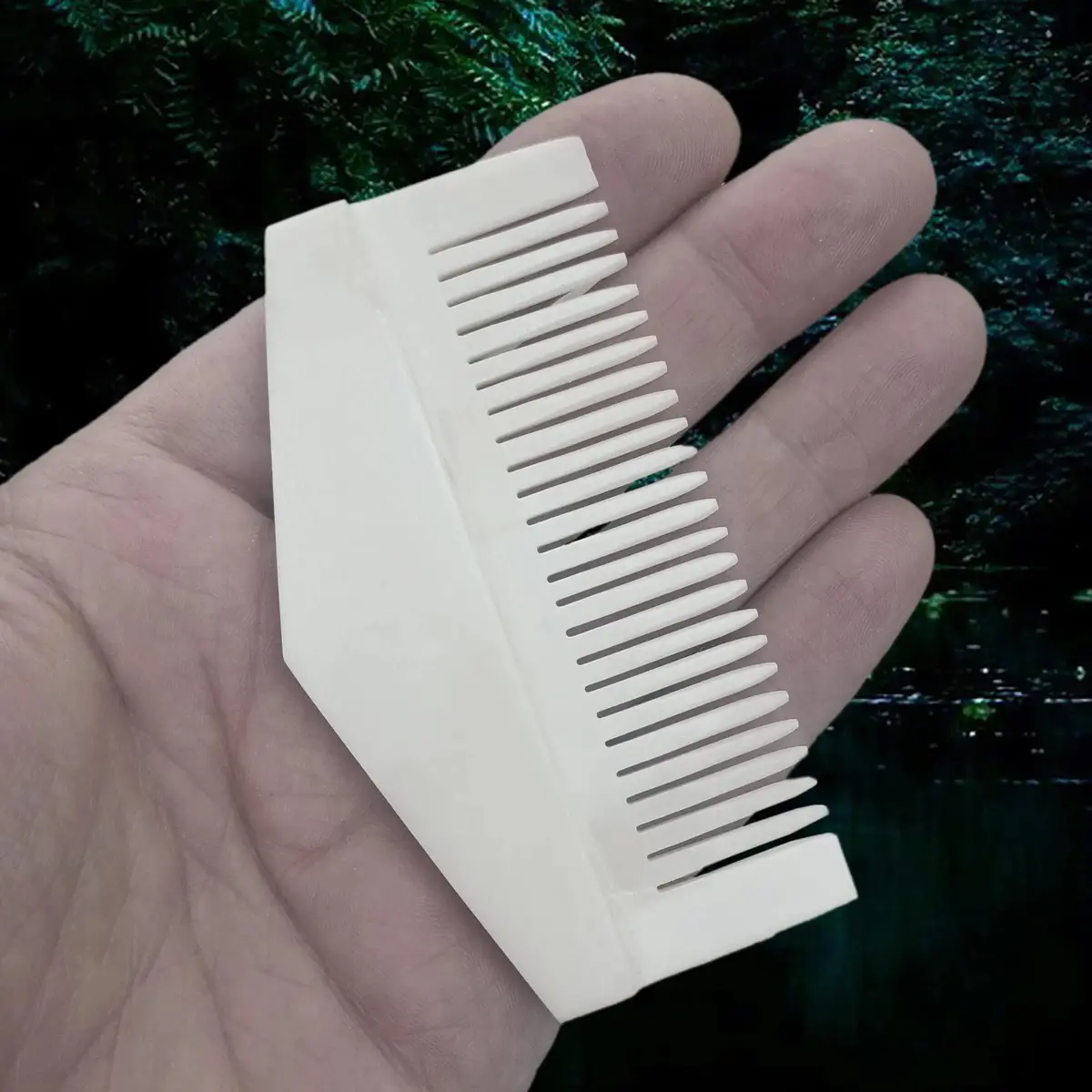 Authentic Handmade Replica Viking Triangular Bone Comb 1
