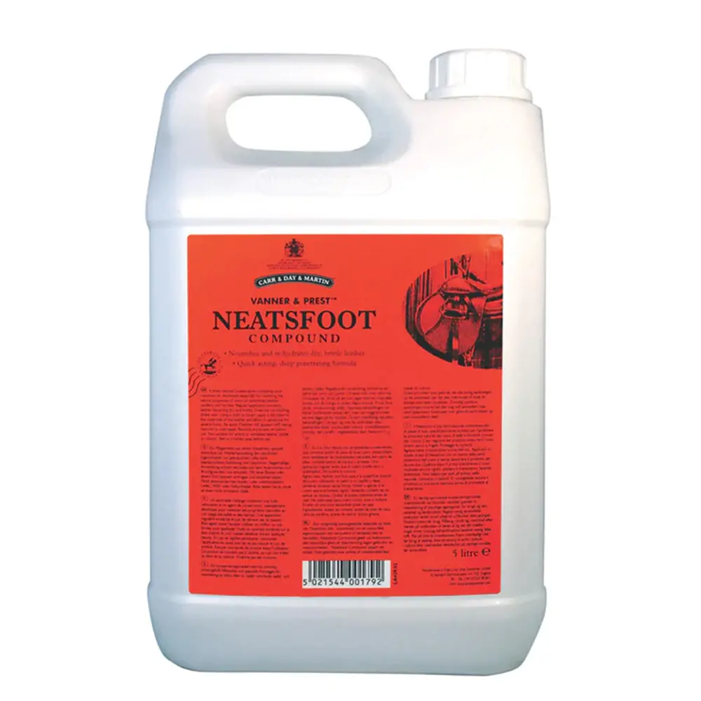 Cdm Vanner & Prest Neatsfoot Compound 5Lt 1