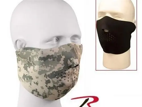 Acu Digital Camo Neoprene Reversible Half Facemask 1