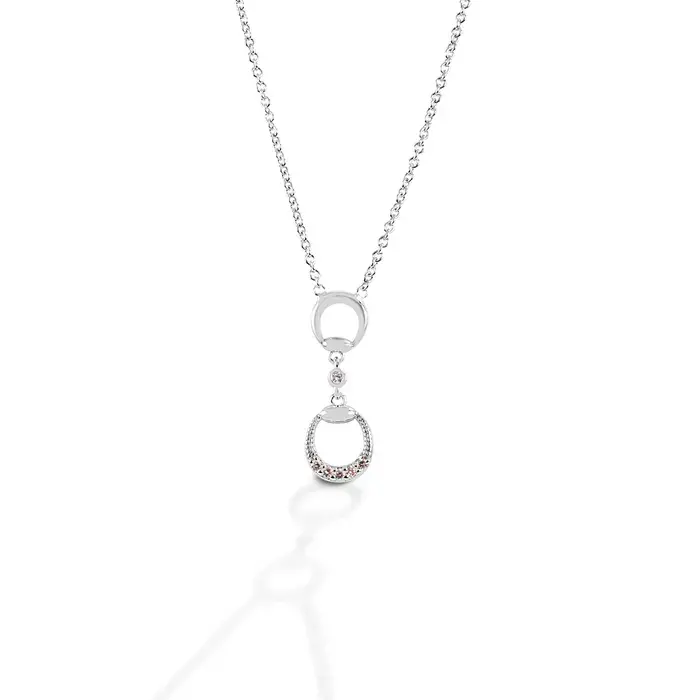 Kelly Herd Necklace Eggbutt Bit - Sterling Silver 1
