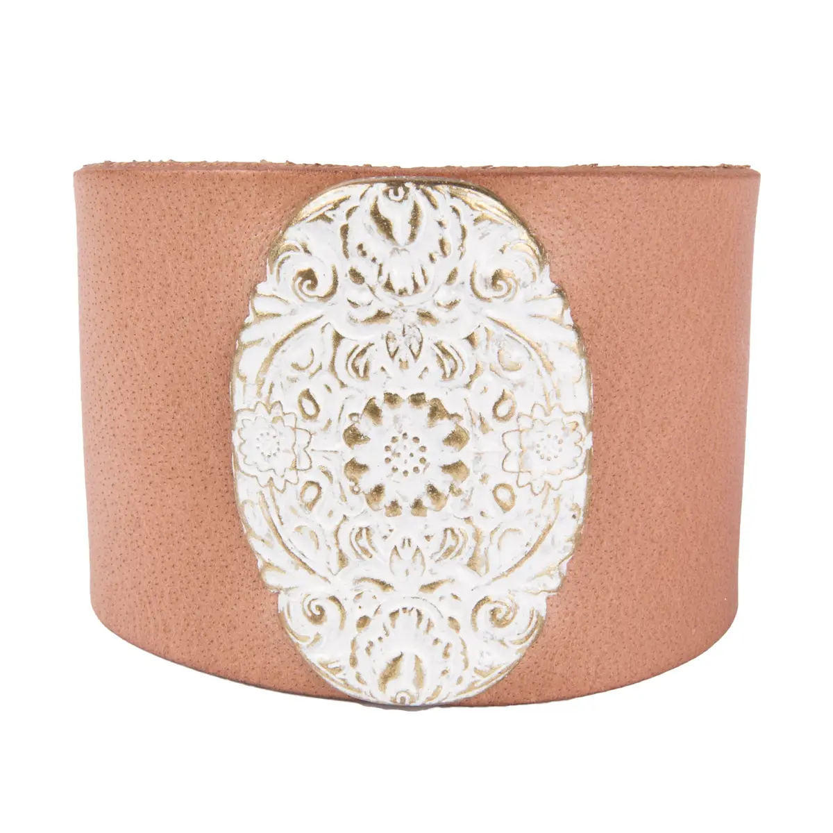 Noble Bracelet - Floral Frenzy Bracelet Natural Tan 1