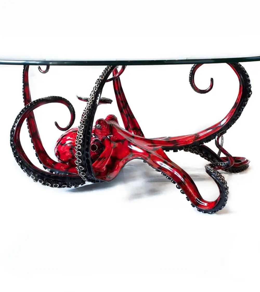 Bronze Sculpture "Octopus Table" By Chris Barela 1