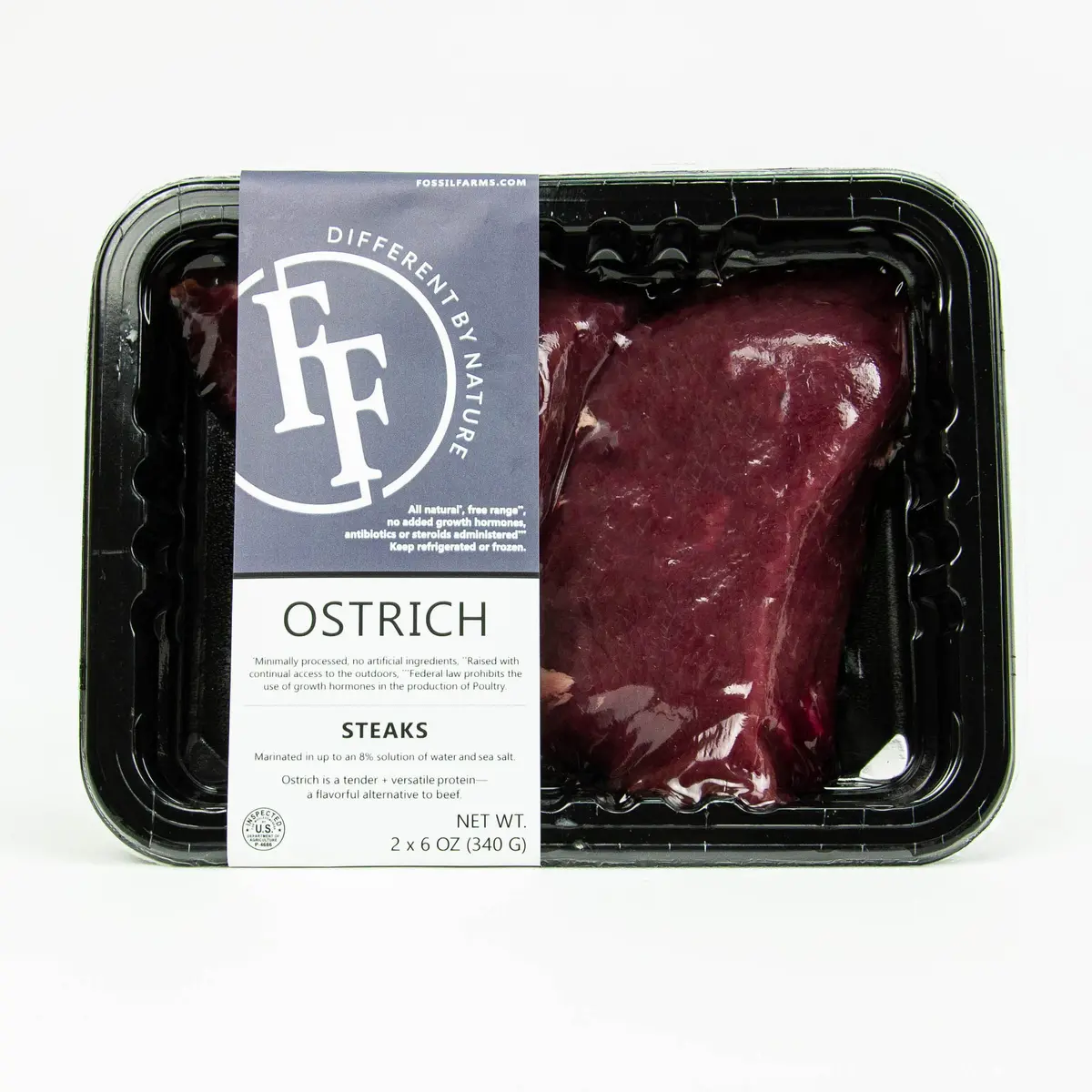 Ostrich Steaks | 2 X 6 Oz. 1