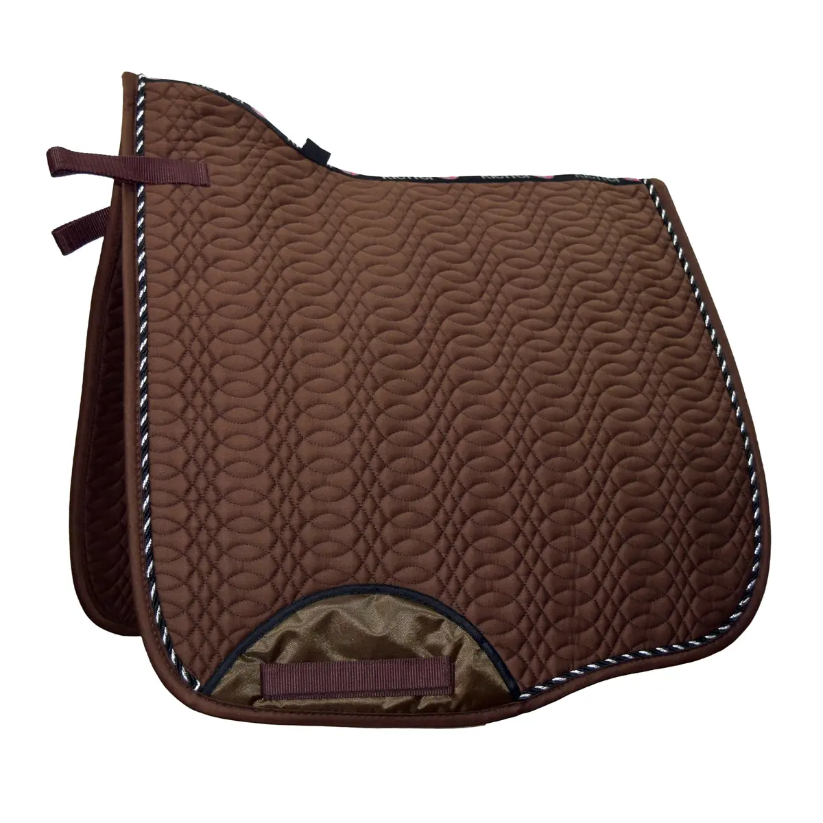 Kieffer Saddle Pad Dressage Chocolate 1