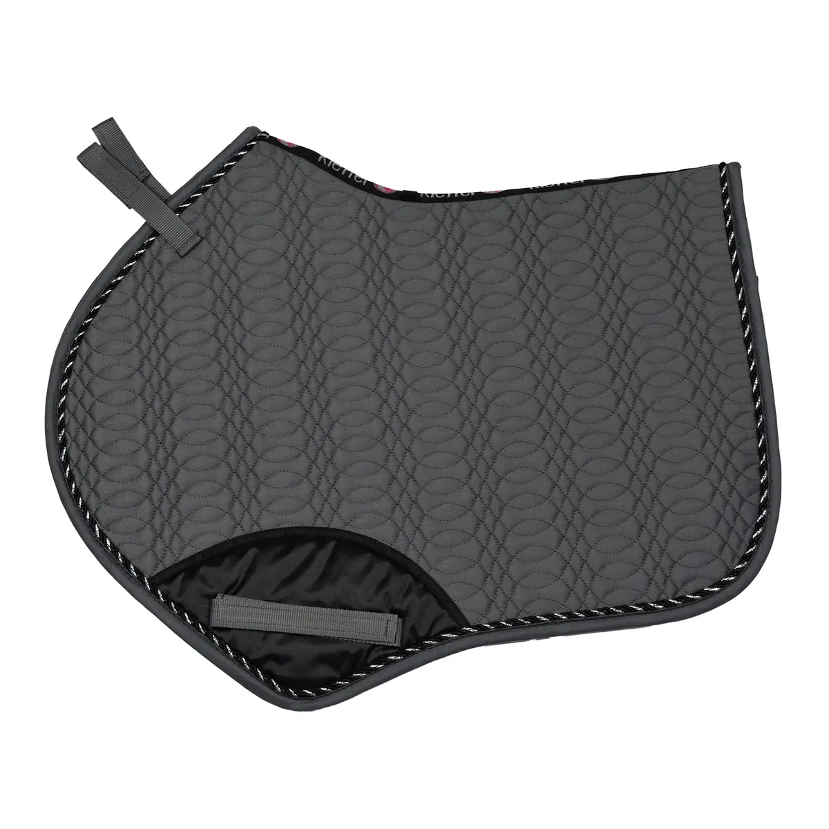 Kieffer Saddle Pad Jumping Grey 1