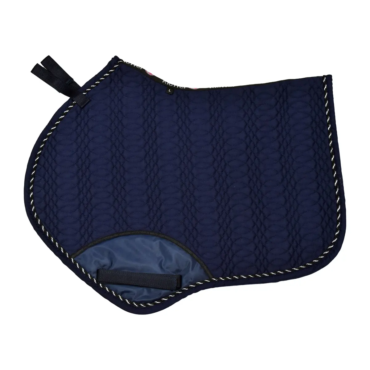 Kieffer Saddle Pad Jumping Navy 1
