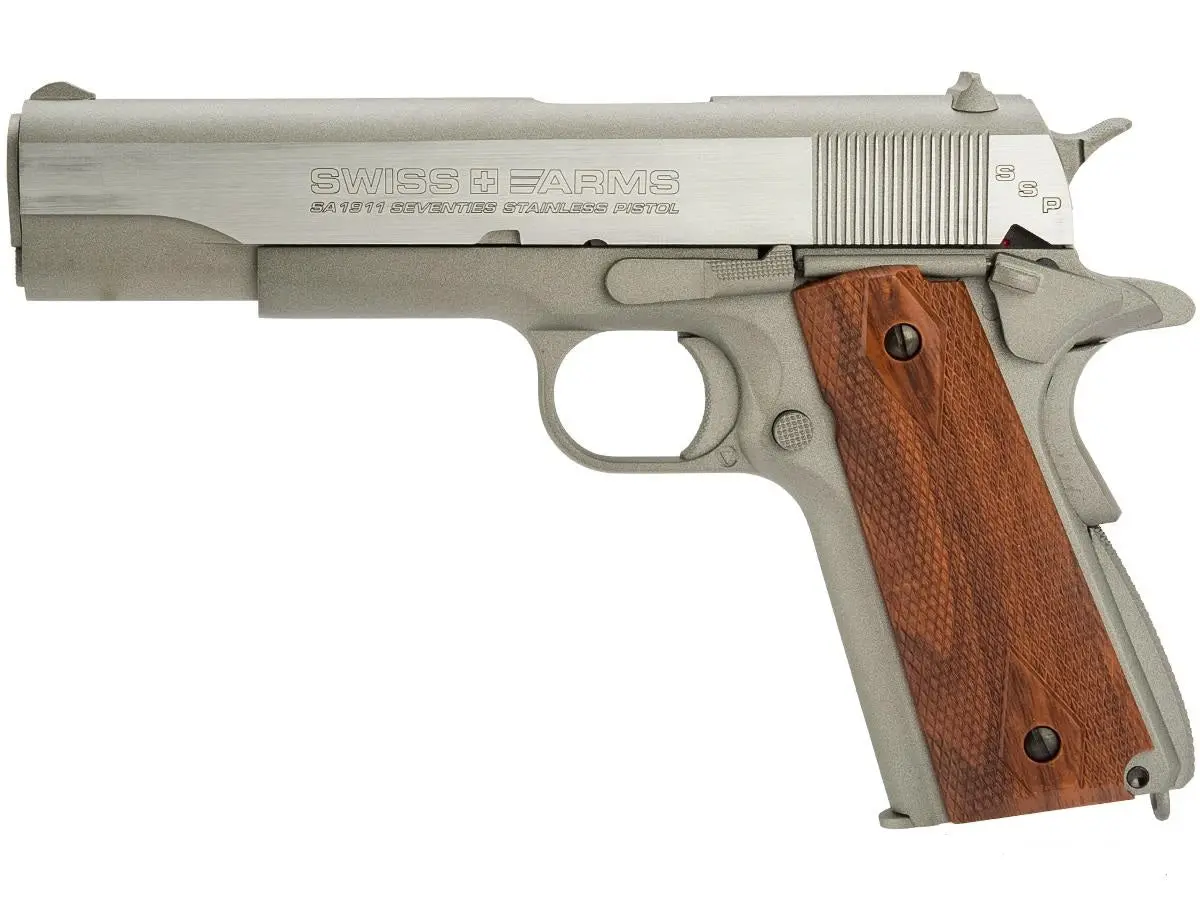 Swiss Arms Sa 1911 Co2 Full Blowback .177Cal (4.5Mm) Bb Pistol (Air Gun) 1