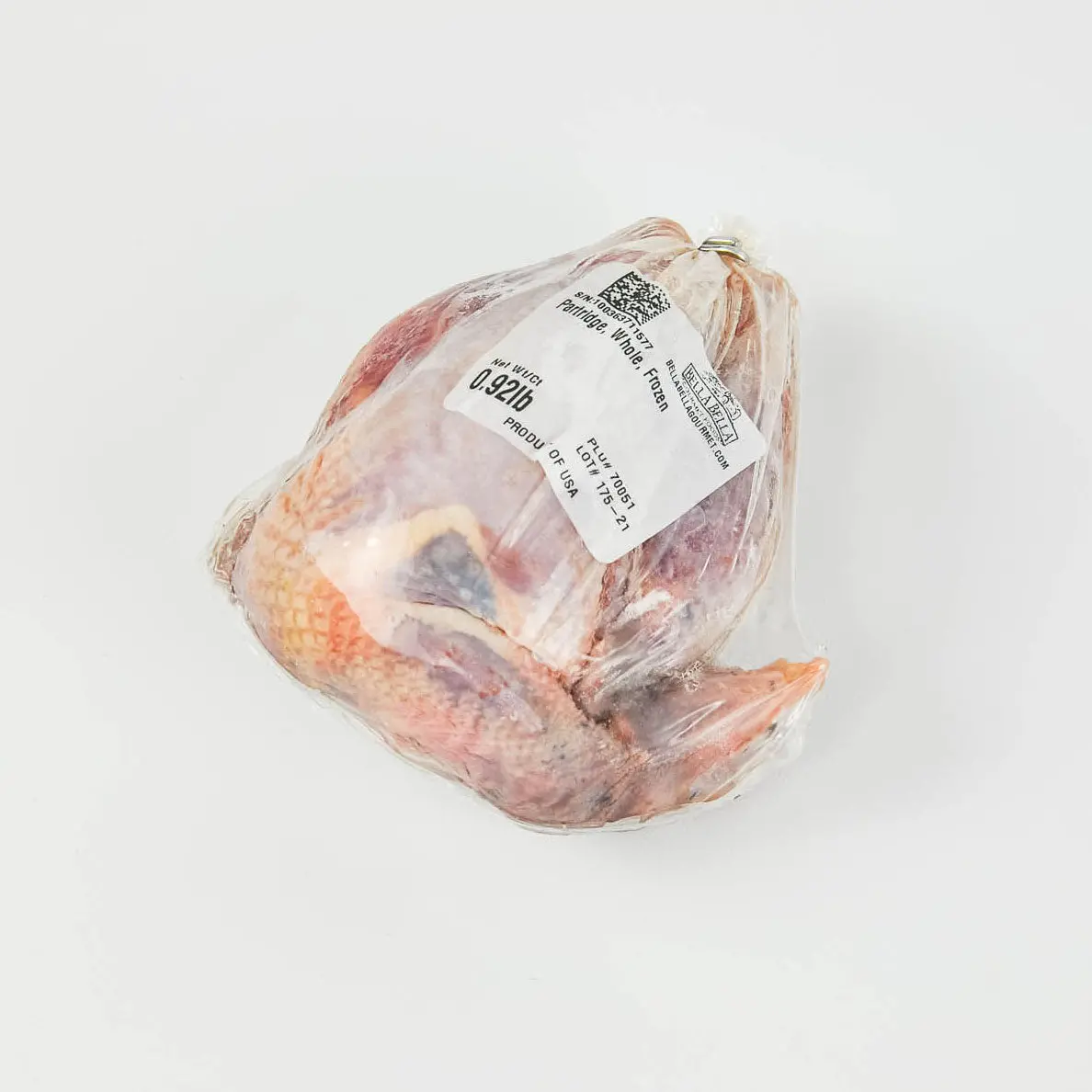 Partridge | Whole Bird Cage Free | 18 Oz. 2