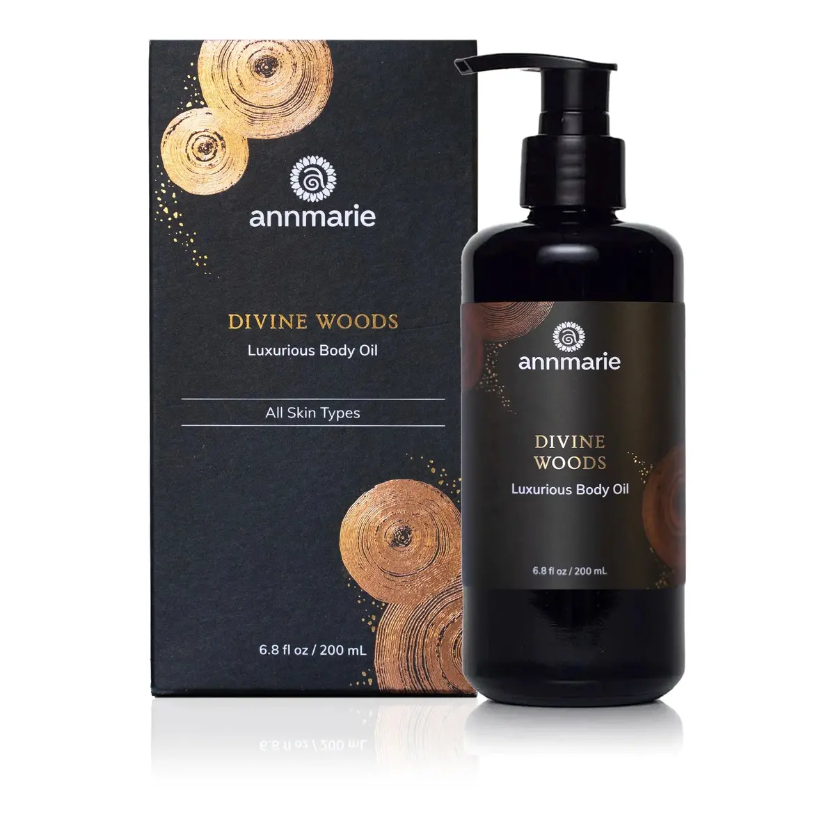 Divine Woods - Luxurious Body Oil (200Ml) - Annmarie Skincare 2