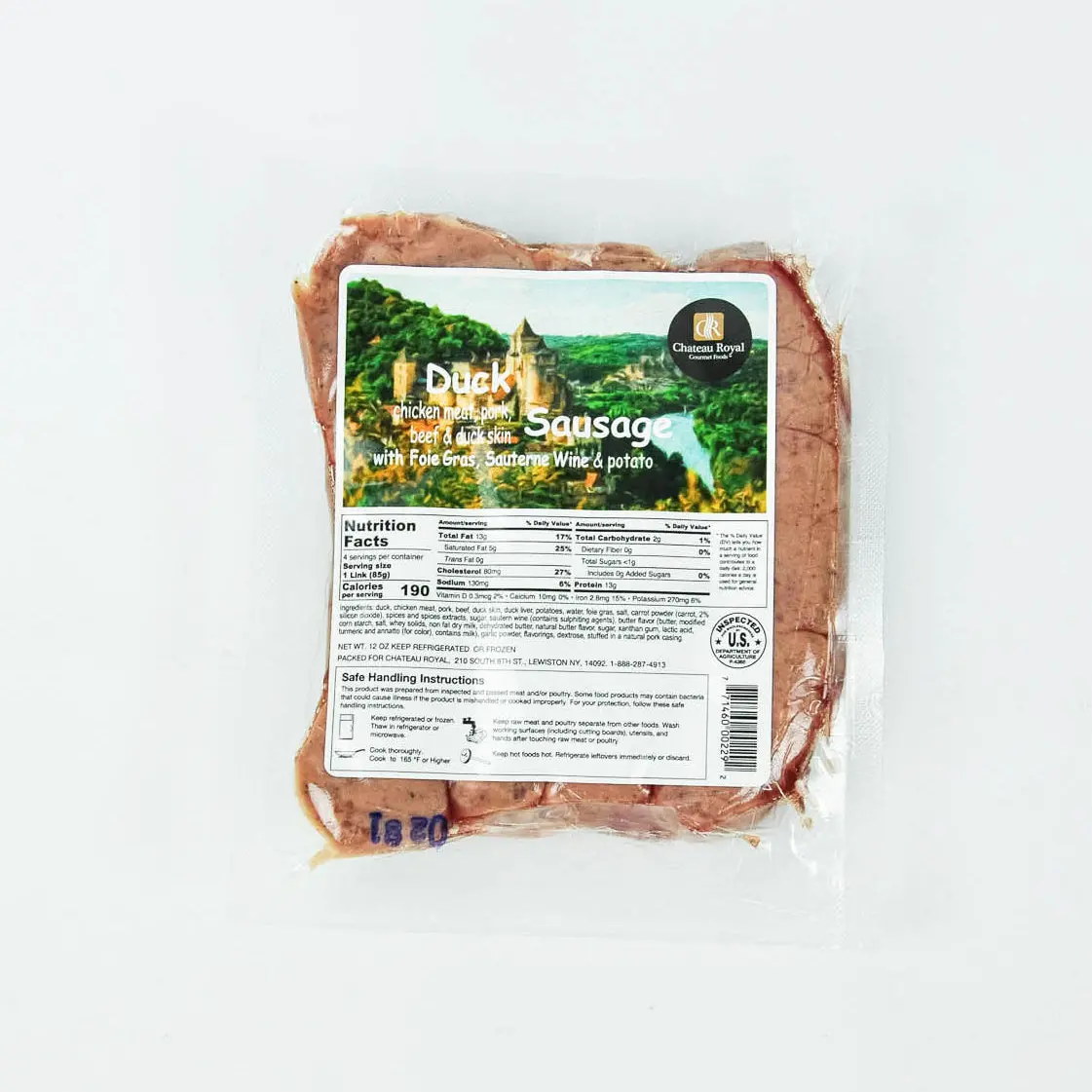 Pekin Duck Sausage With Foie Gras | 12 Oz. 2
