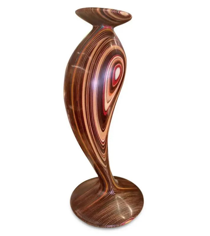 Wood Vessel "Picasso" By Rock Cross 2