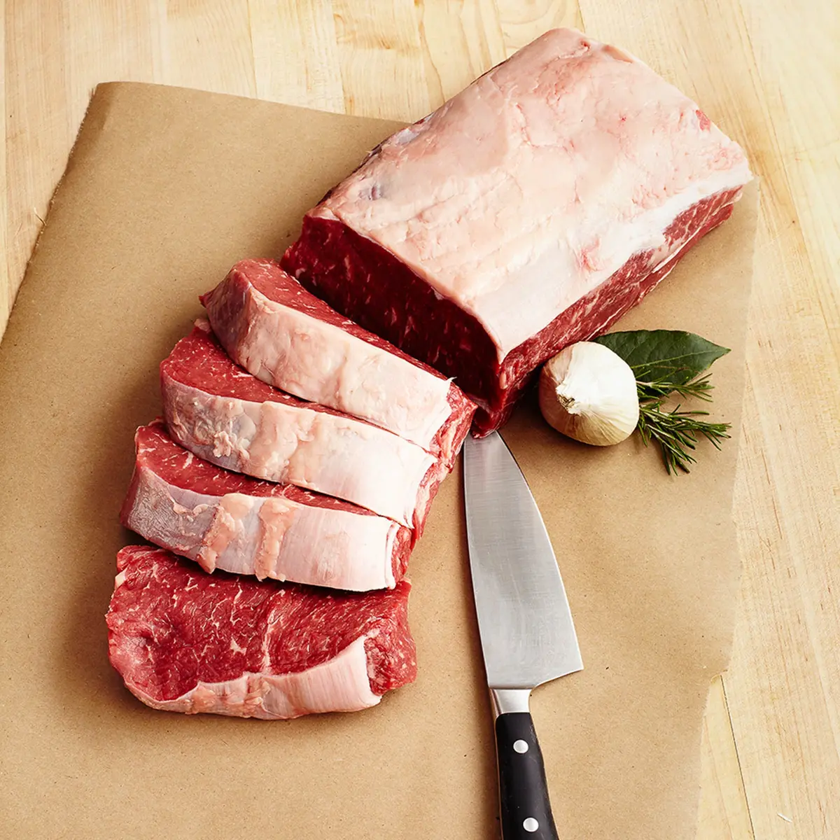 Grass-Fed Piedmontese Strip Loin | 11 Lbs. 1