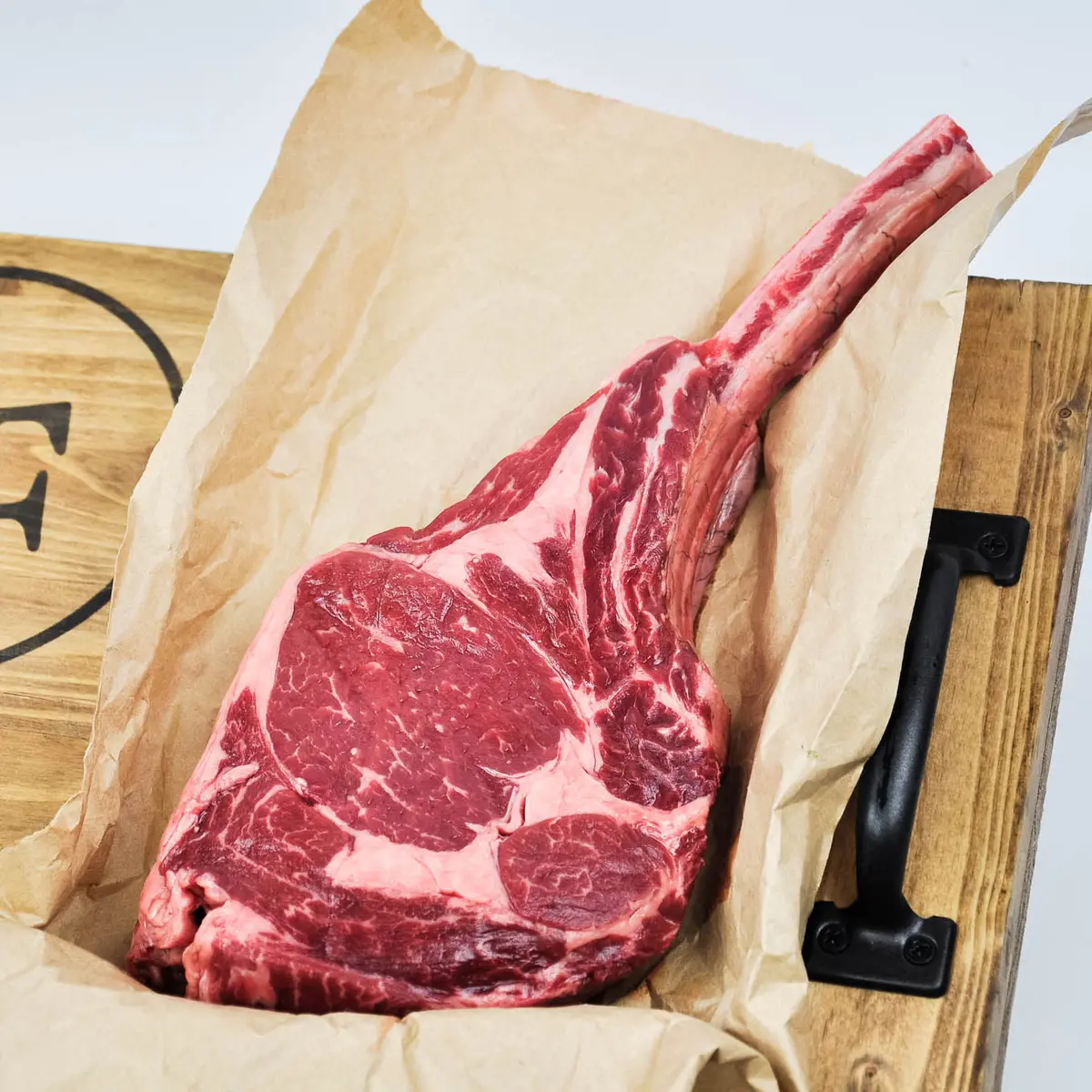 Grass-Fed Piedmontese Tomahawk Ribeye Steak | 2 Lbs. 1