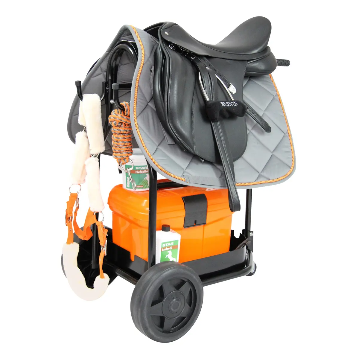 Waldhausen Saddle Trolley With Basket 1