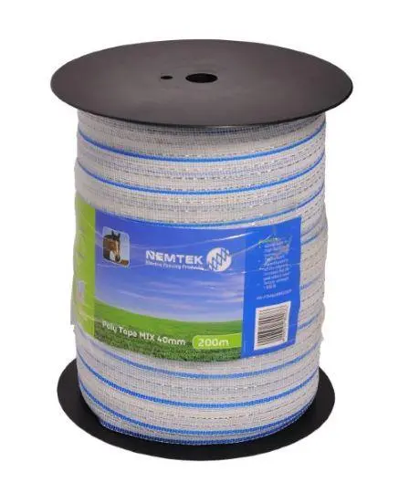 Nemtek Poly Tape Mix - 40Mm X 200M 3
