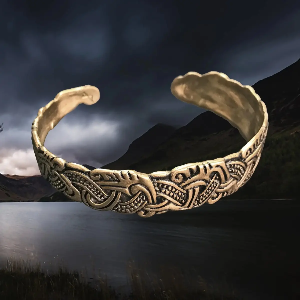 Mammen Style Viking Bronze Bracelet From The Isle Of Mann 1