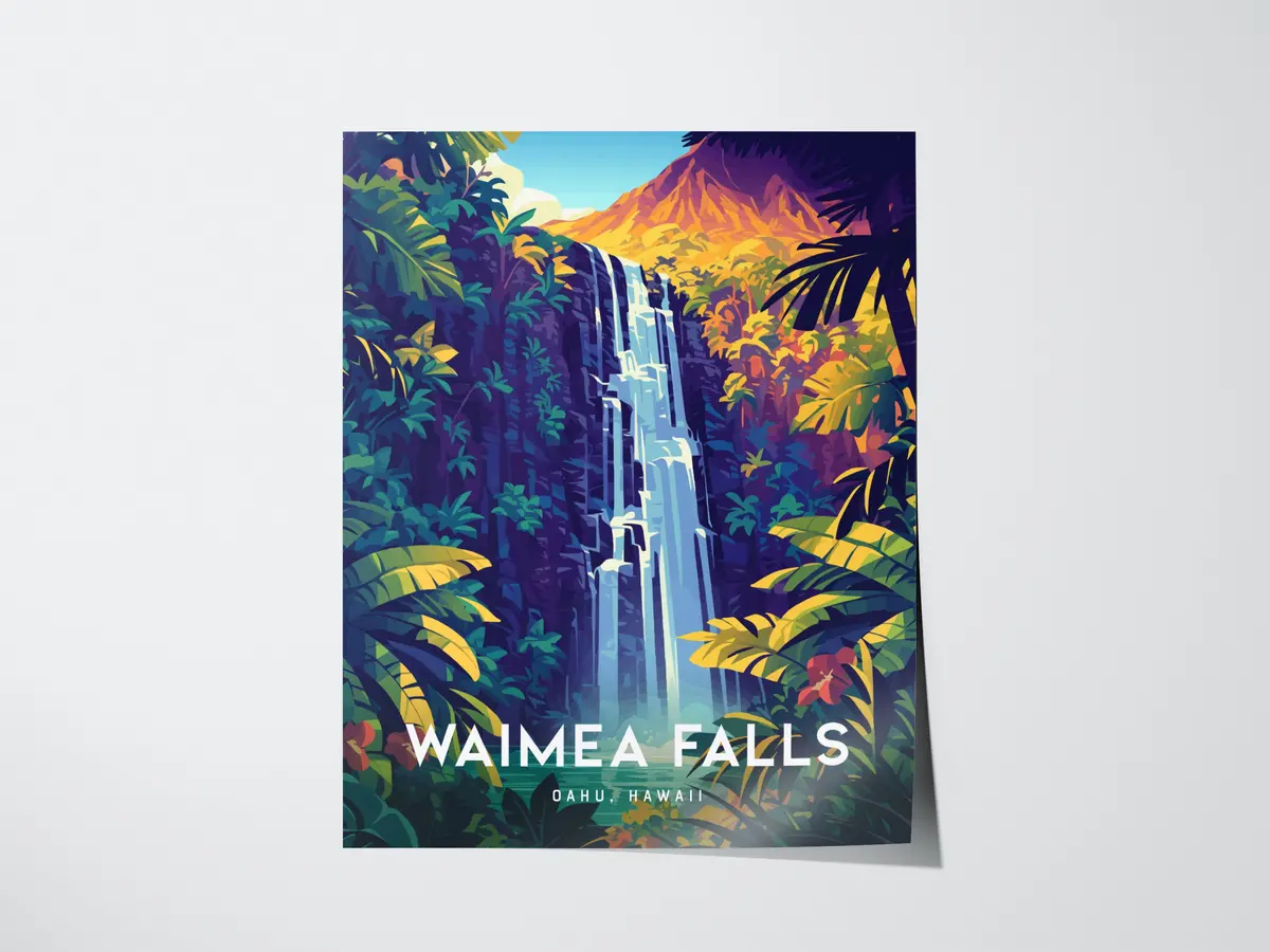 Waimea Falls, Oahu, Hawaii 5