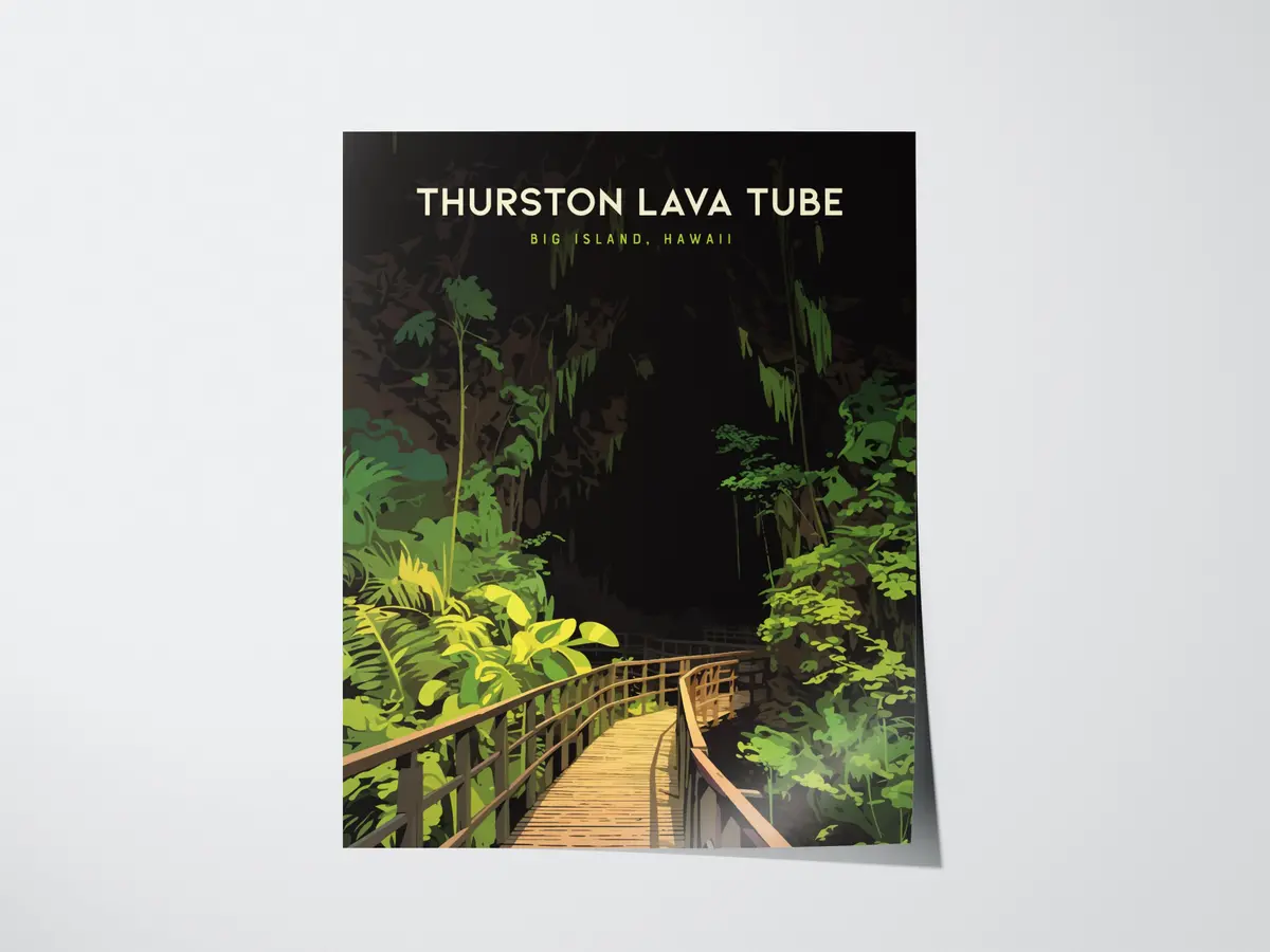 Thurston Lava Tube, Big Island Hawaii 9