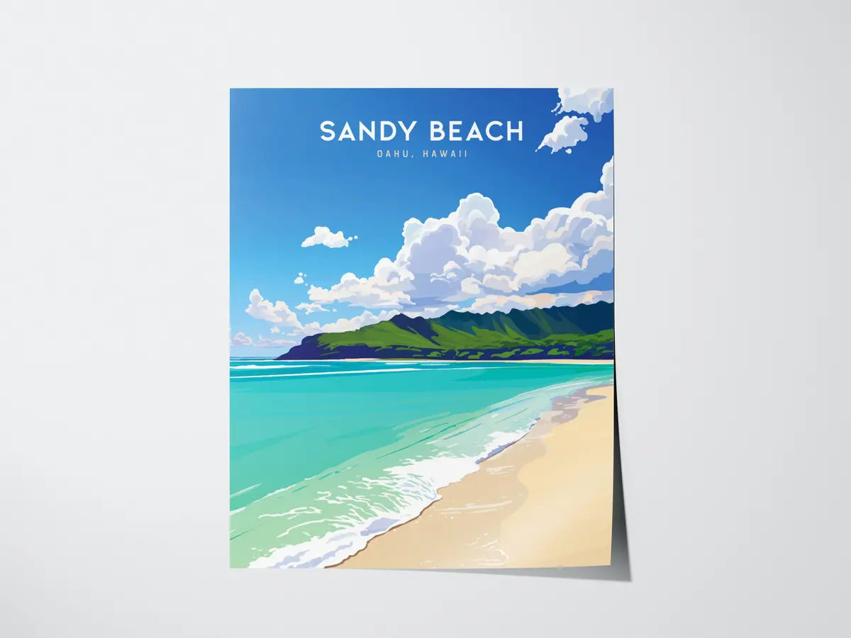 Sandy Beach, Oahu, Hawaii 9